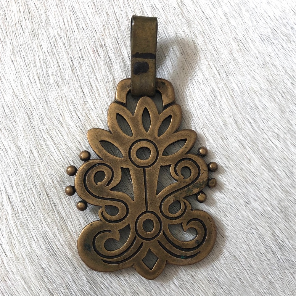 James Avery Bronze Pendant Necklace